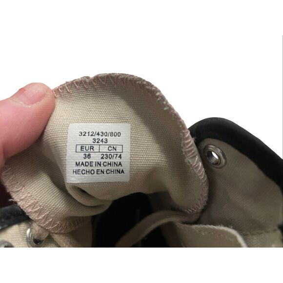 Zara Minnie Mouse Platform High Tops - Picture 10 of 10